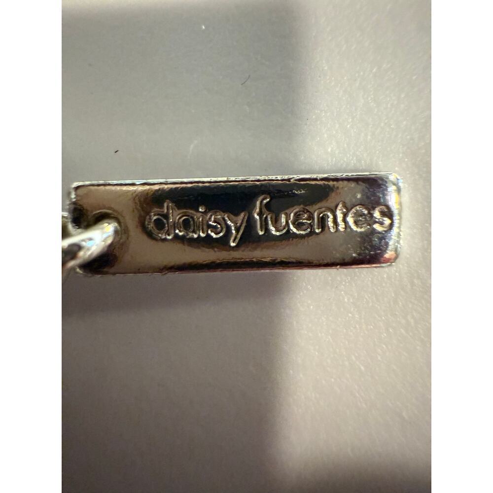 Daisy Fuentes Silver-Tone Link Necklace - Picture 2 of 2